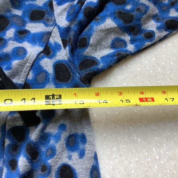 Pieces Kensie Dress Size Small Animal Print Pullover Long Sleeve Athleisure - Picture 6 of 12